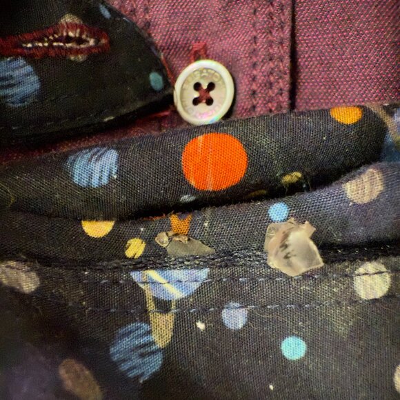 Bugatchi Plum Solid Brushed Twill Classic Fit - Picture 5 of 12